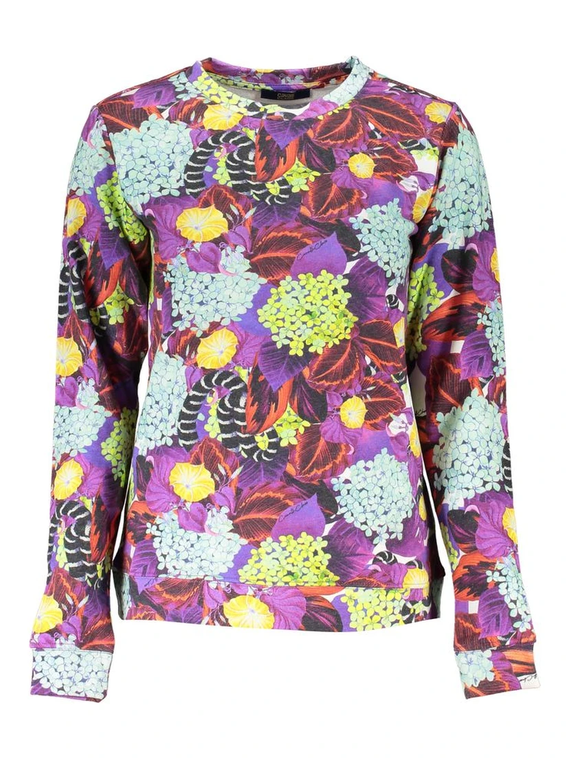 Purple Cotton Sweatshirt