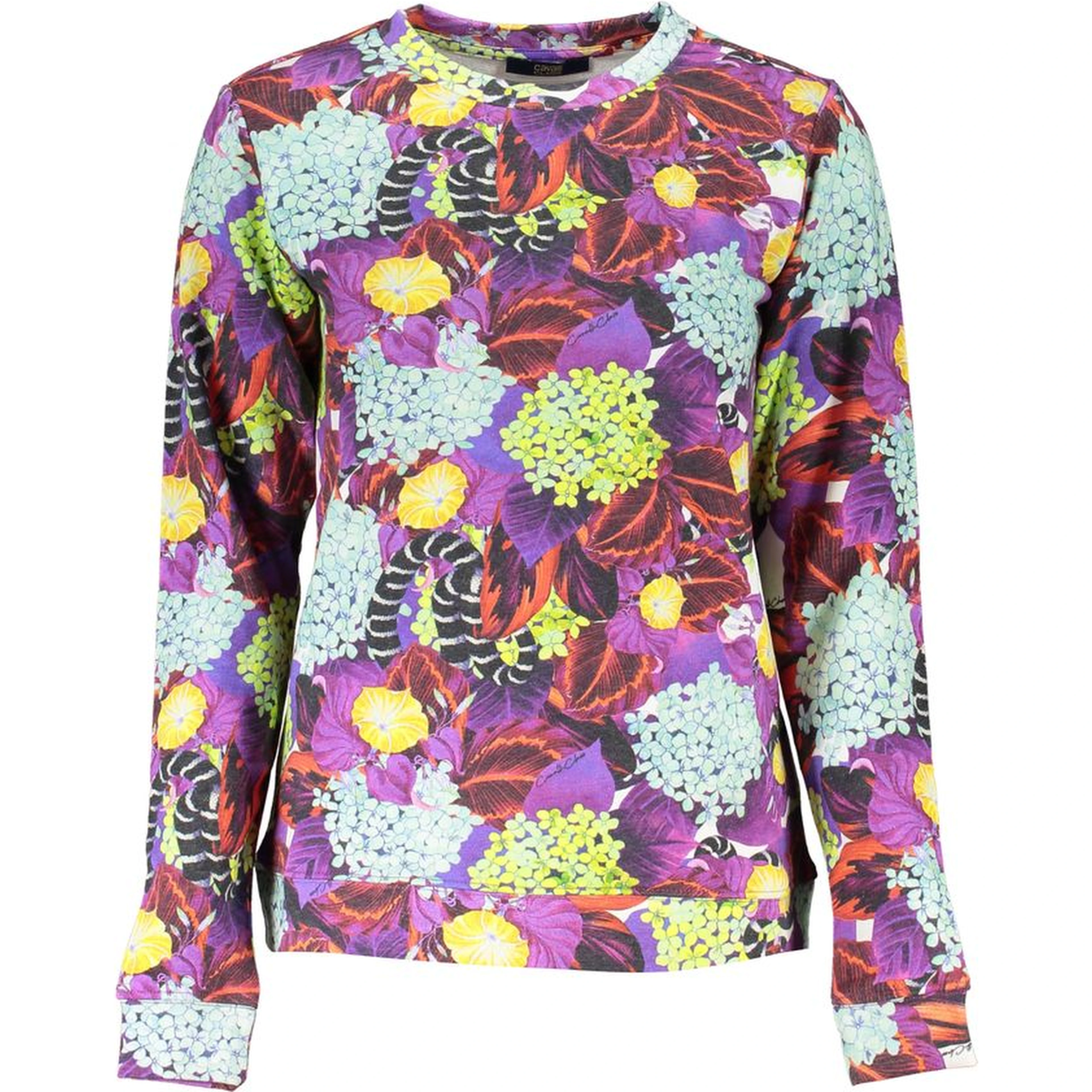 Purple Cotton Sweatshirt