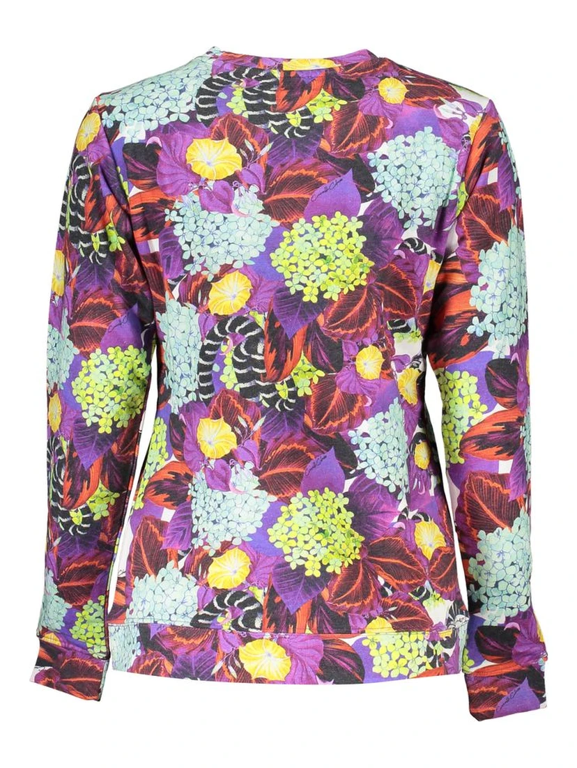 Purple Cotton Sweatshirt