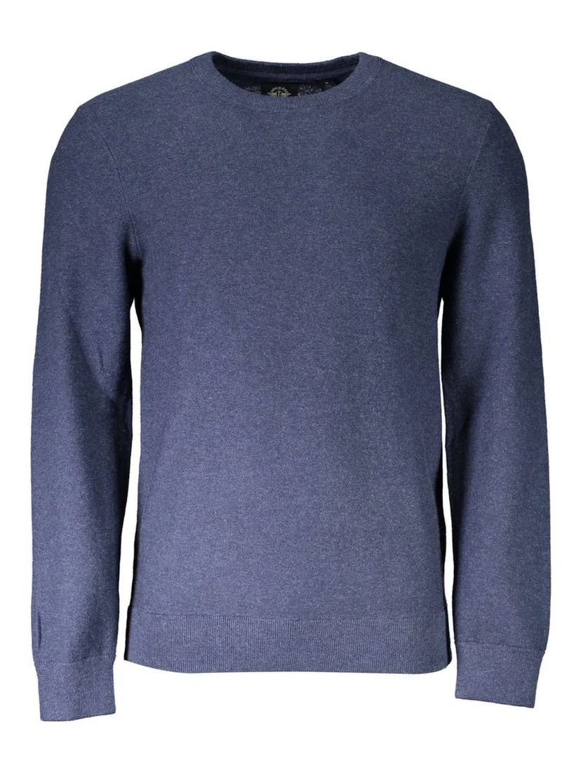 كنزة قطنية زرقاء