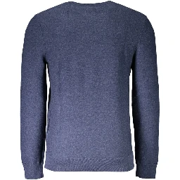 كنزة قطنية زرقاء