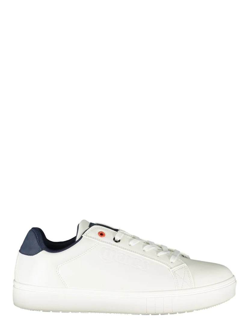 White Polyester Sneaker