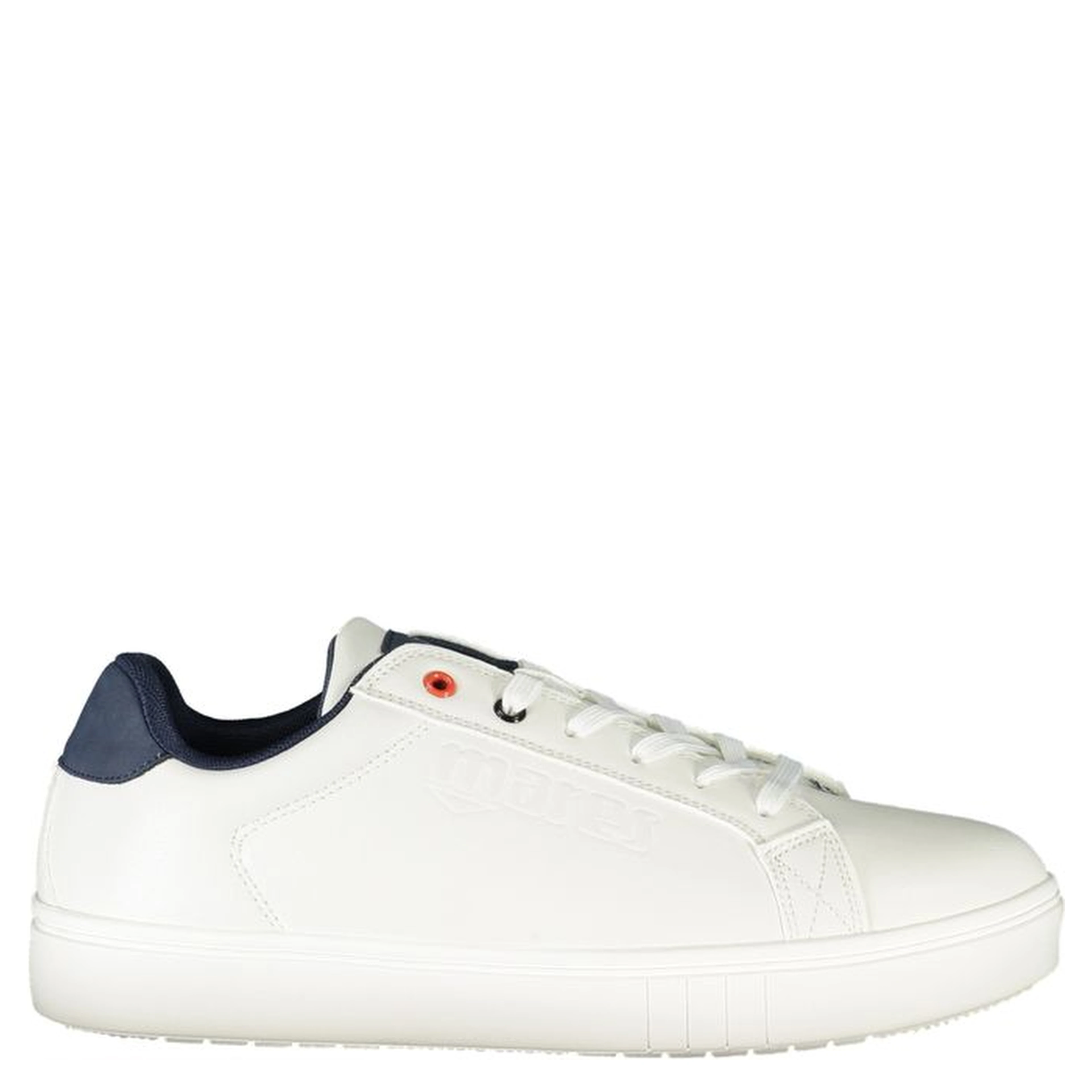White Polyester Sneaker