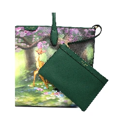 Disney Sutton Bambi Coated Canvas Shoulder Tote Handbag Purse