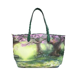 Disney Sutton Bambi Coated Canvas Shoulder Tote Handbag Purse