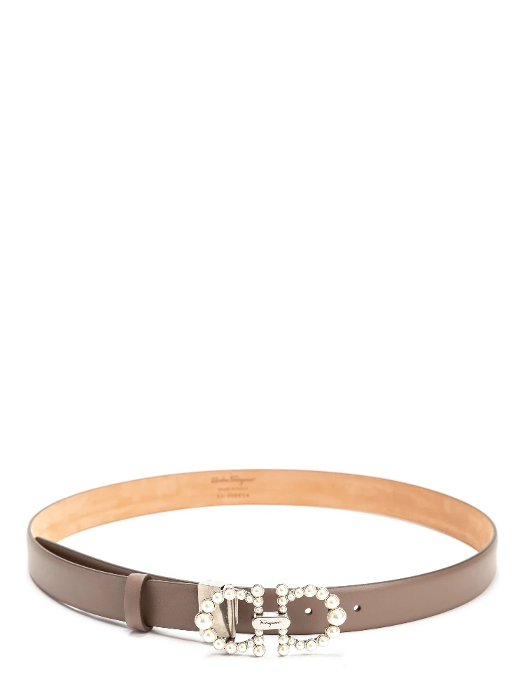 Salvatore Ferragamo Belts Grey