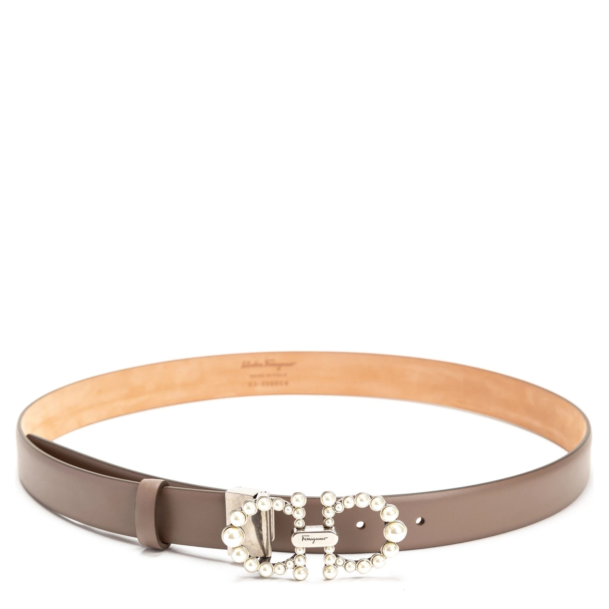 Salvatore Ferragamo Belts Grey