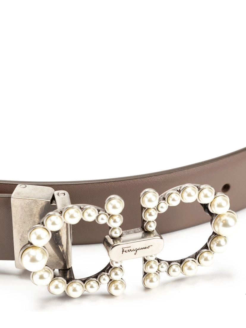 Salvatore Ferragamo Belts Grey