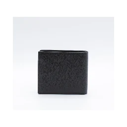 Leather Wallet In Black