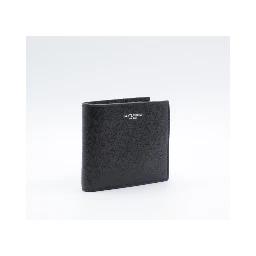 Leather Wallet In Black