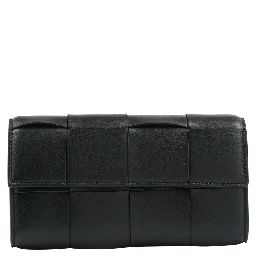 Cassette Intrecciato Leather Wallet