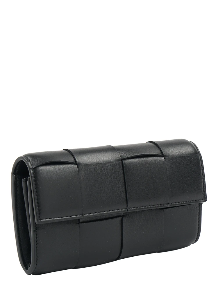 Cassette Intrecciato Leather Wallet alternative