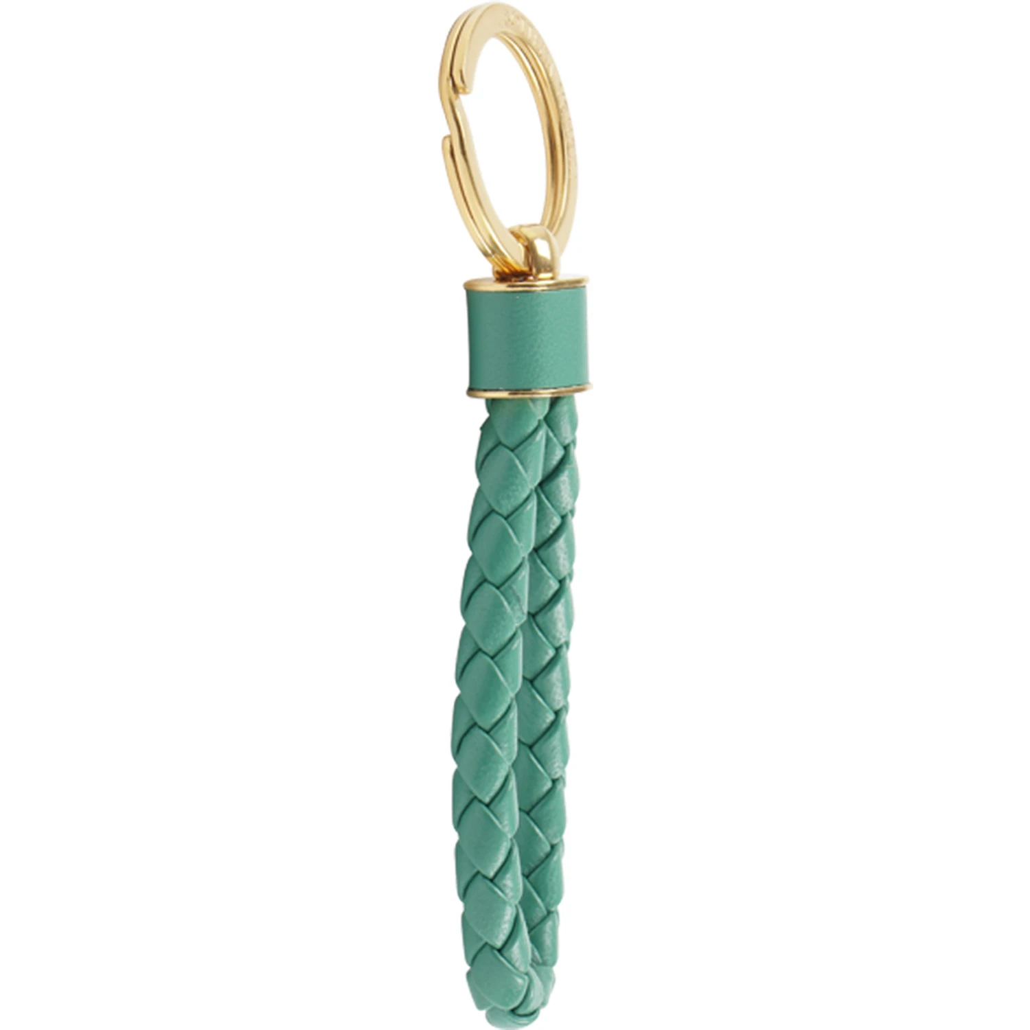 Intrecciato Key Ring In Turtledove