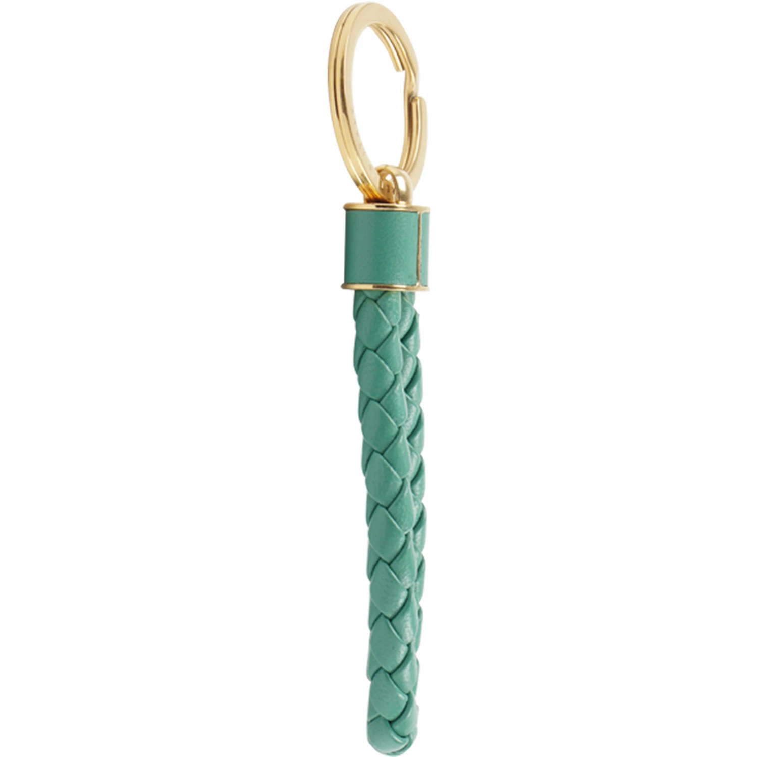 Intrecciato Key Ring In Turtledove