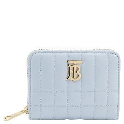Pastel Light-blue Nappa Leather Lola Wallet