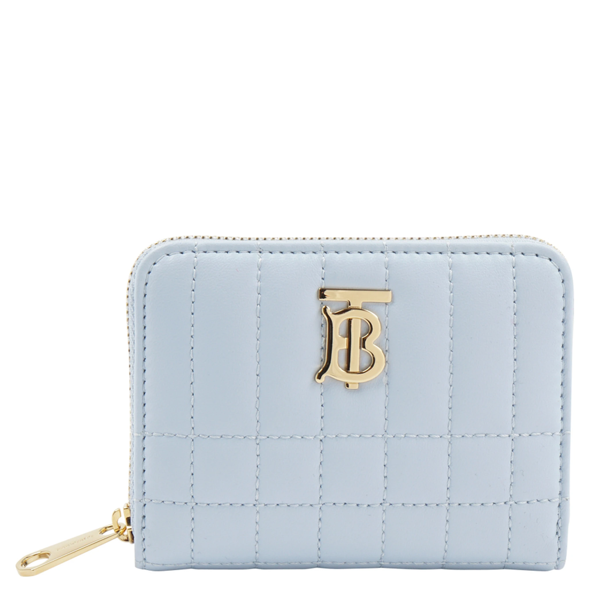 Pastel Light-blue Nappa Leather Lola Wallet