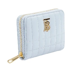 Pastel Light-blue Nappa Leather Lola Wallet