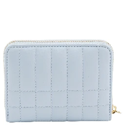 Pastel Light-blue Nappa Leather Lola Wallet