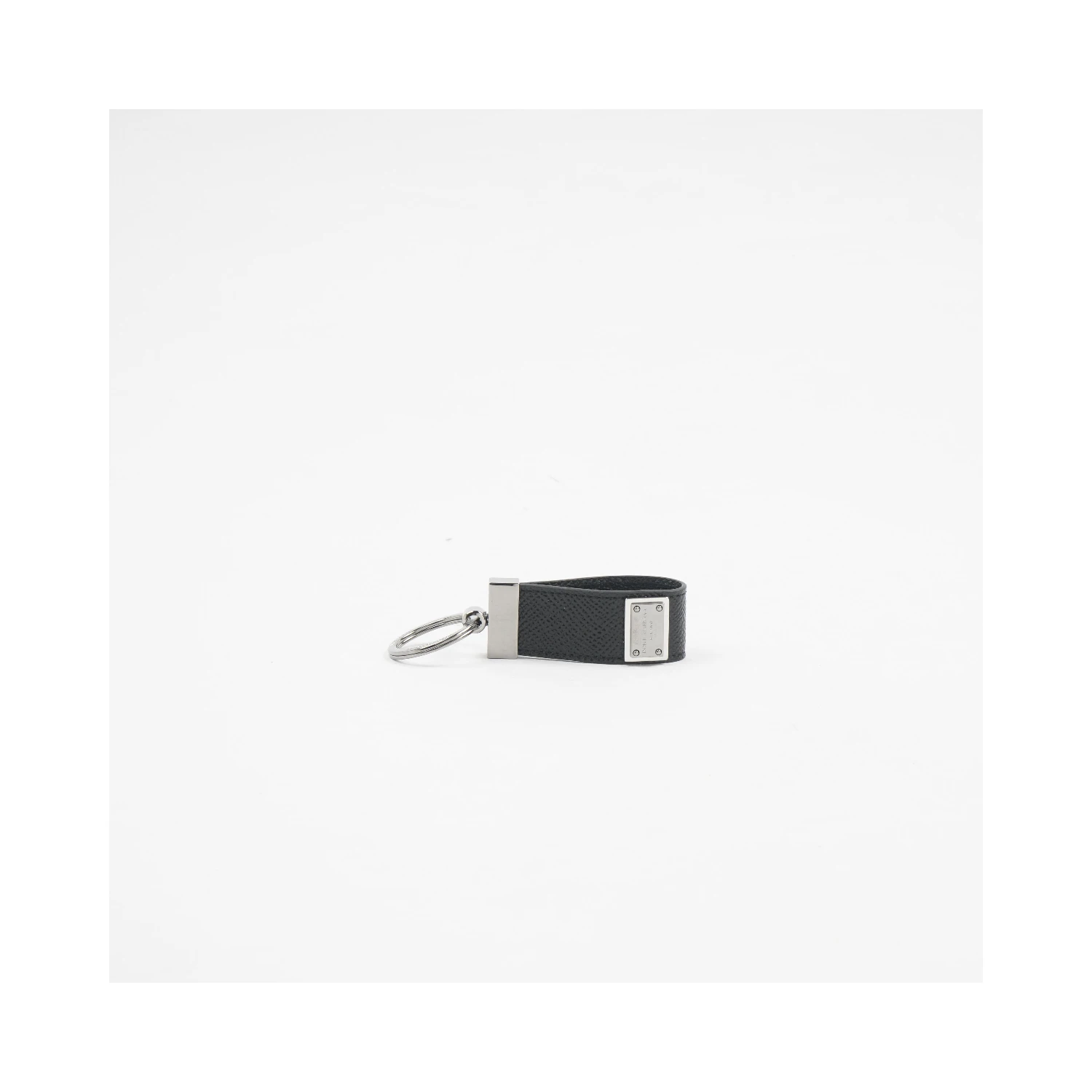 Logo Tag Calfskin Keyring