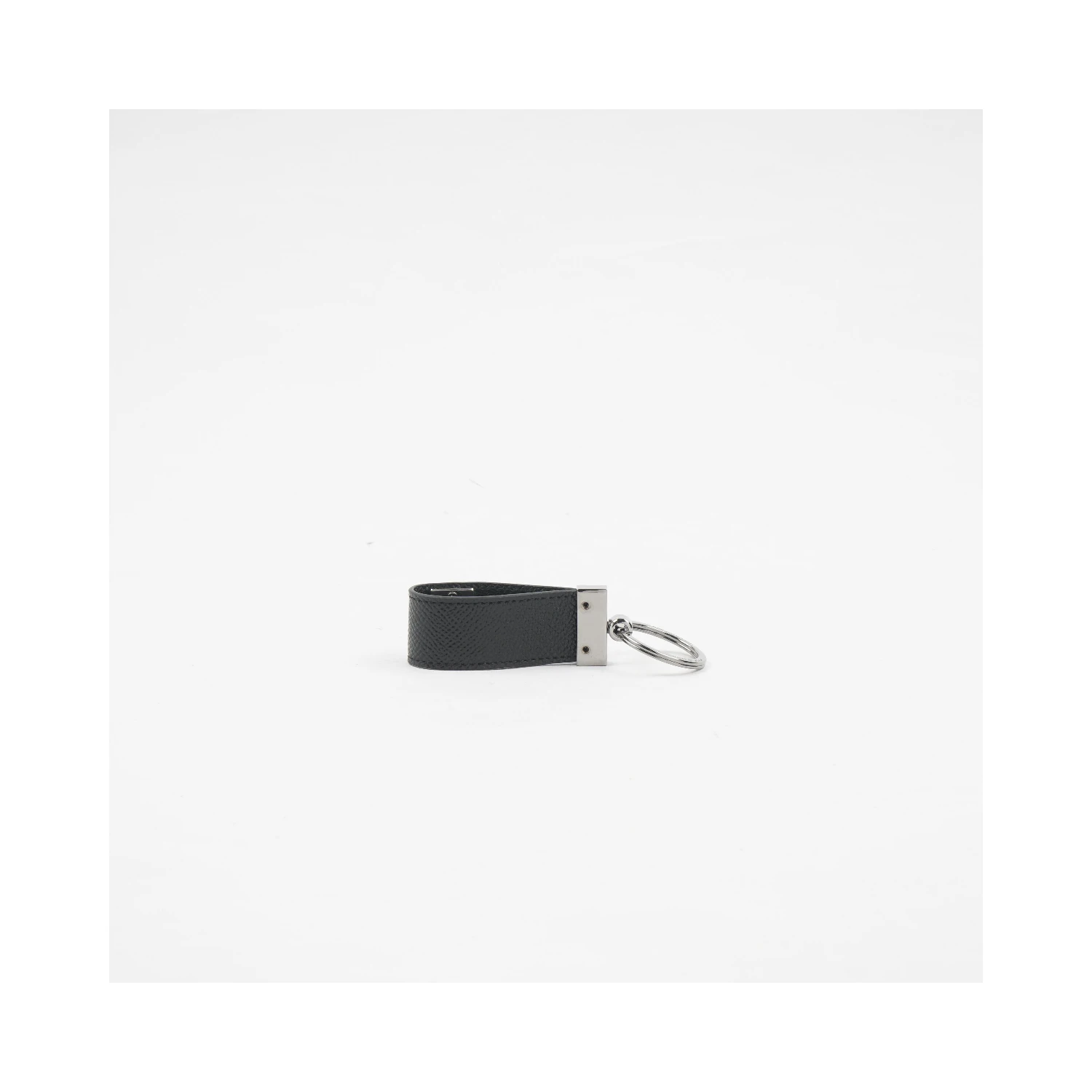 Logo Tag Calfskin Keyring