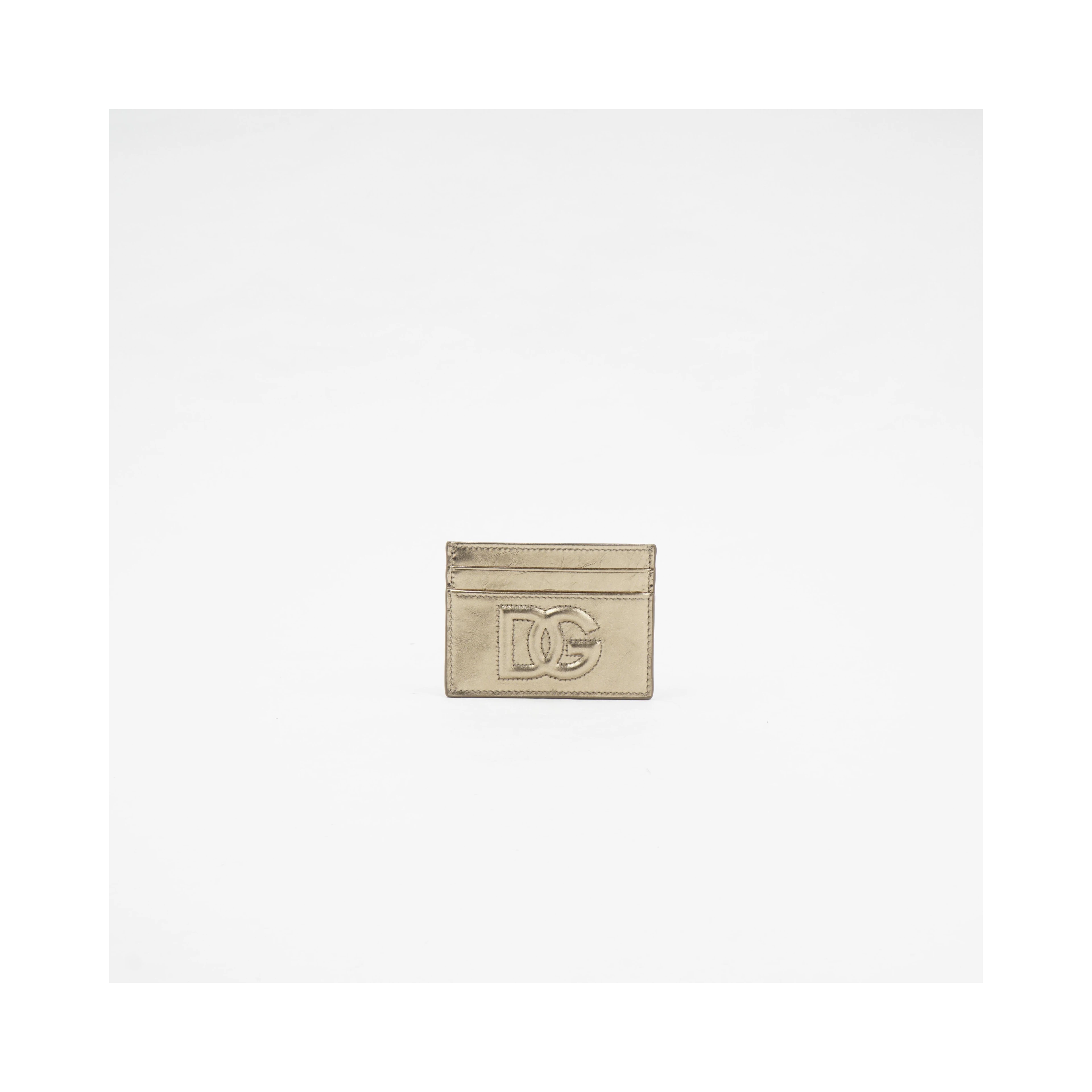 DG Logo leather cardholder
