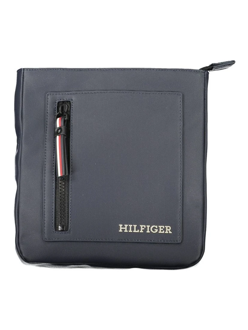 Blue Polyethylene Shoulder Bag