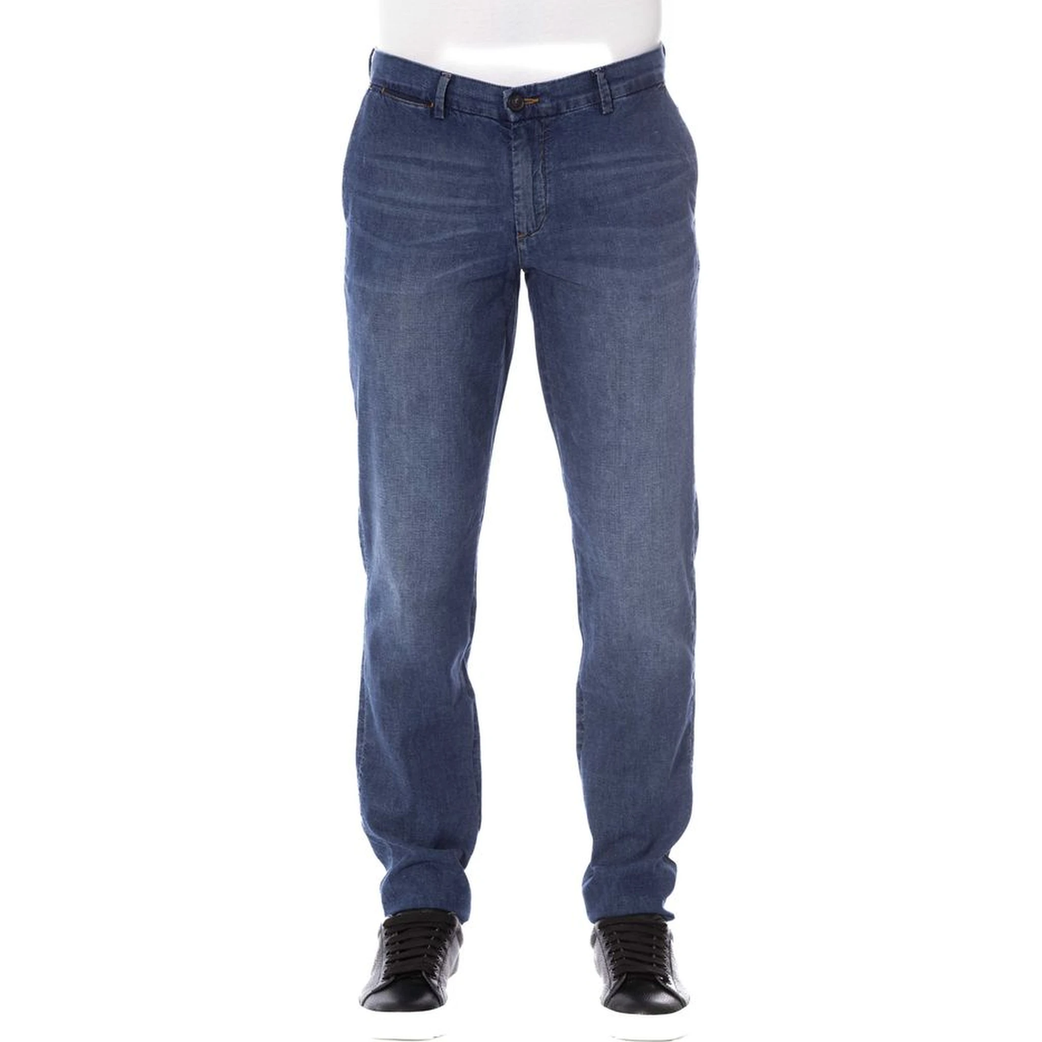 Blue Cotton Jeans Denim