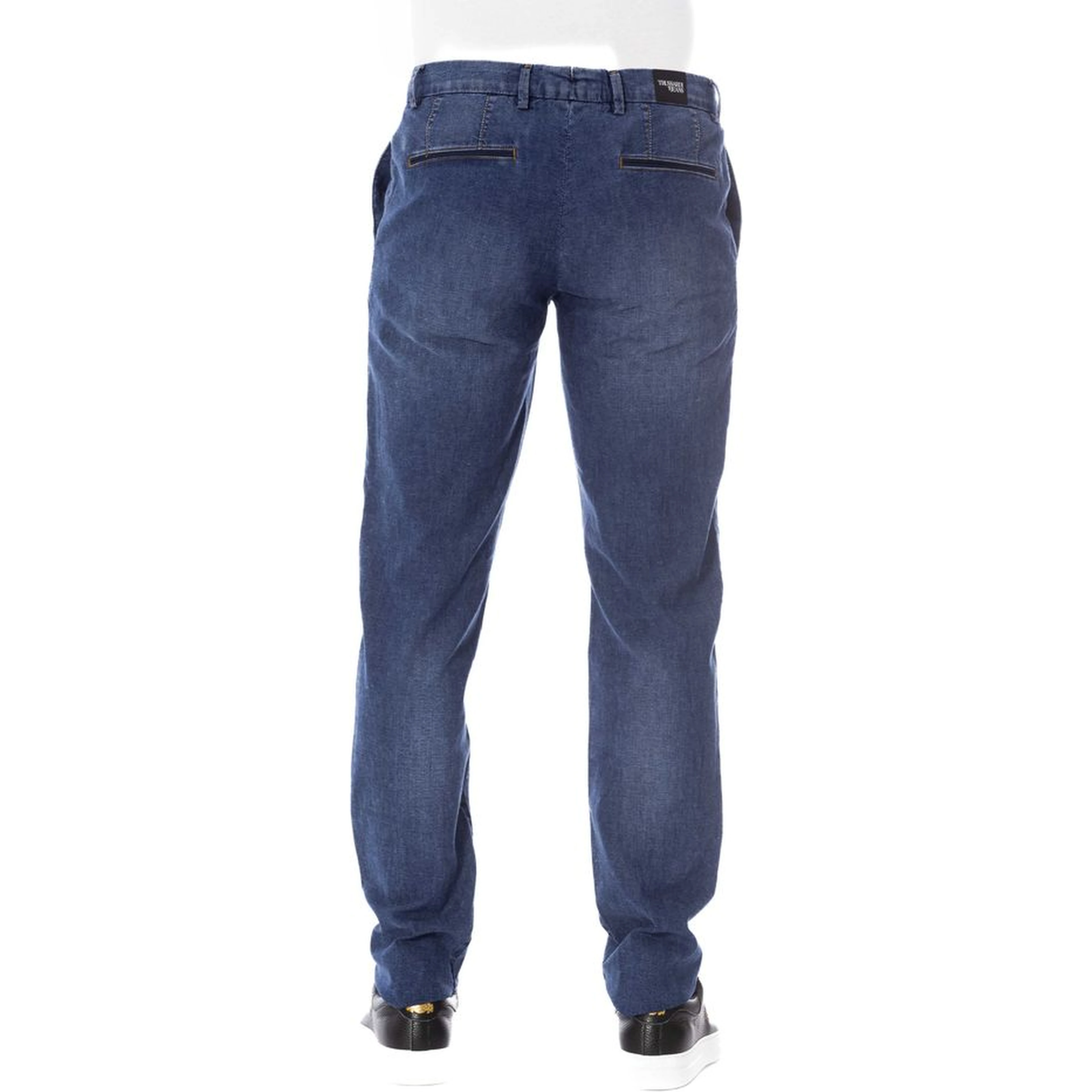 Blue Cotton Jeans Denim