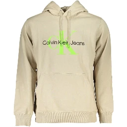 Beige Cotton Sweatshirt