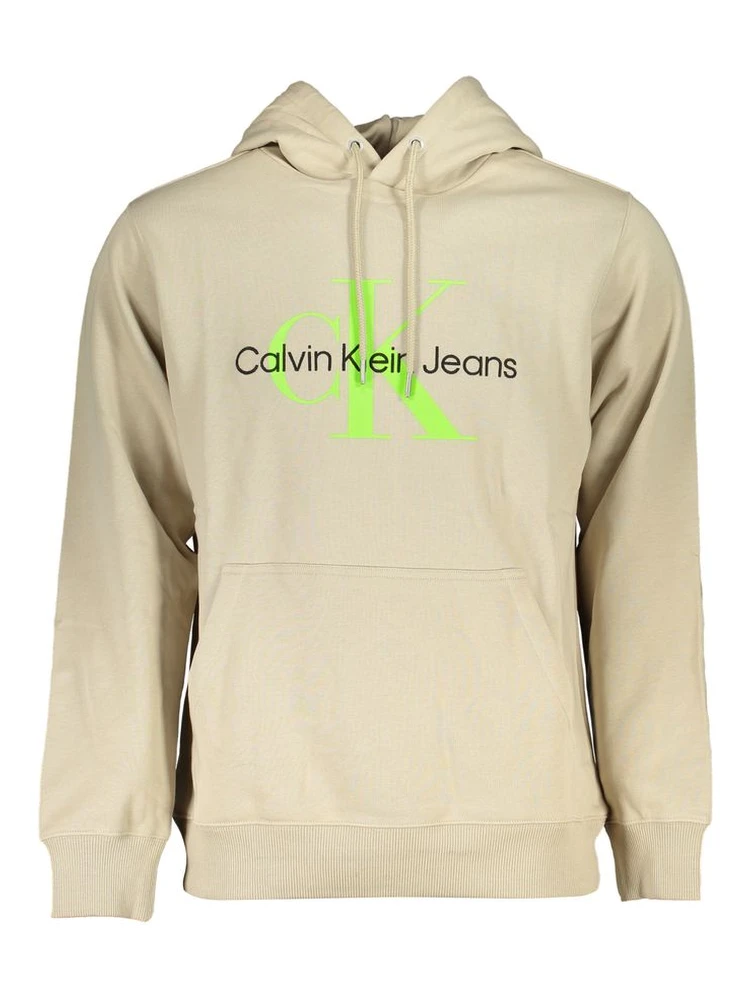 Beige Cotton Sweatshirt