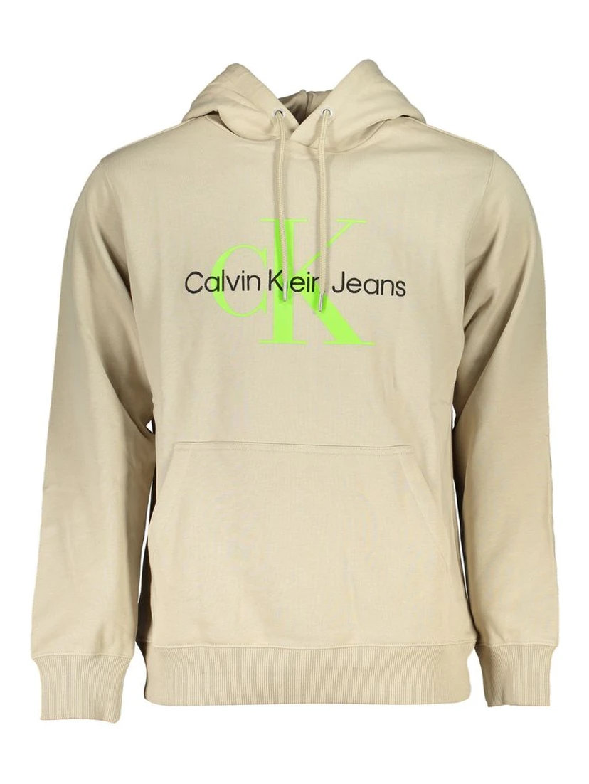 Beige Cotton Sweatshirt