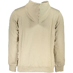 Beige Cotton Sweatshirt