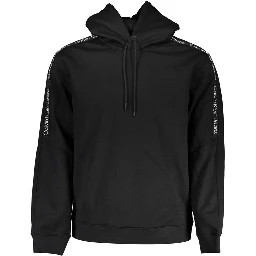 Black Polyester Sweatshirt