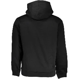 Black Polyester Sweatshirt