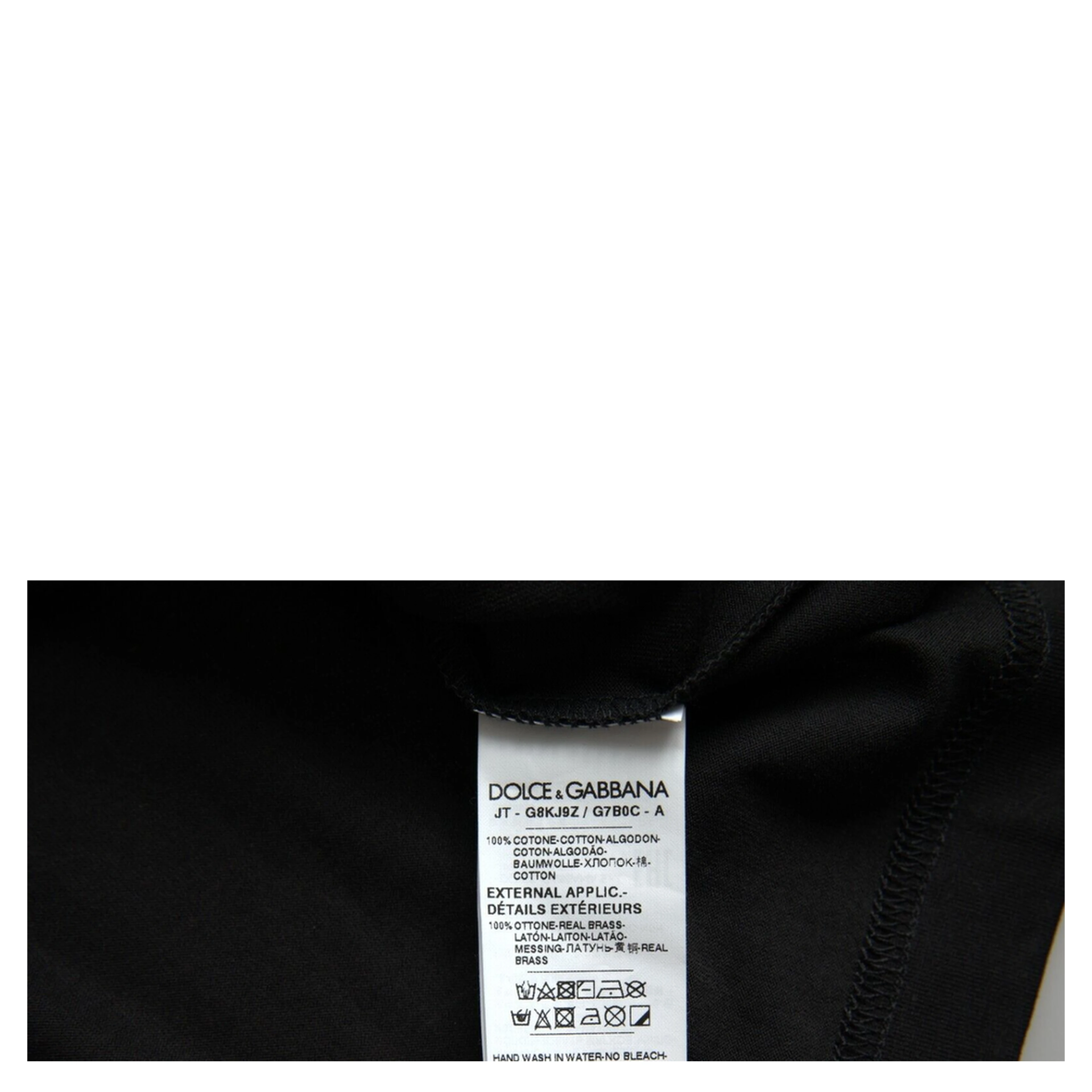 Black Silver Chain Short Sleeve T-shirt