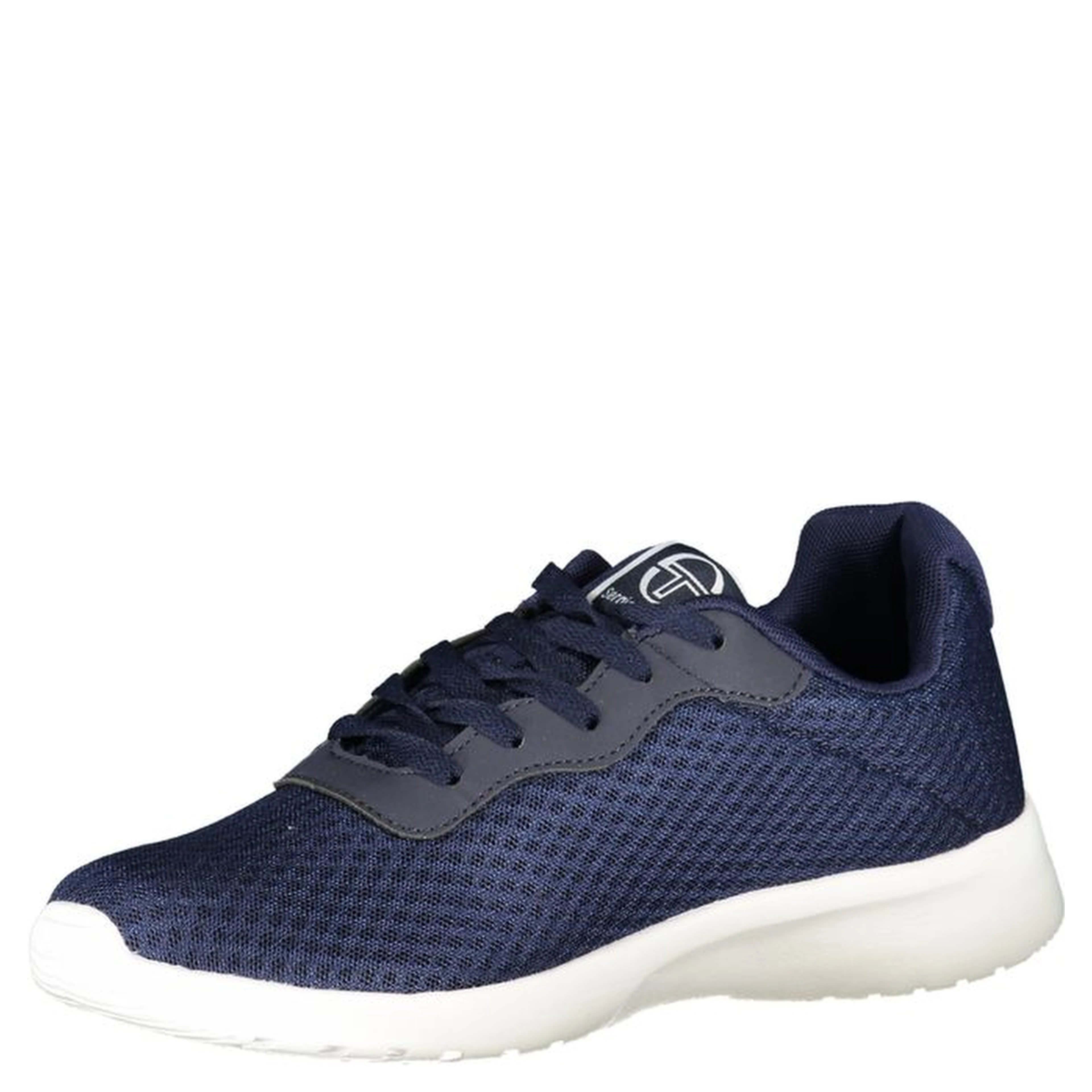 Blue Polyester Sneaker