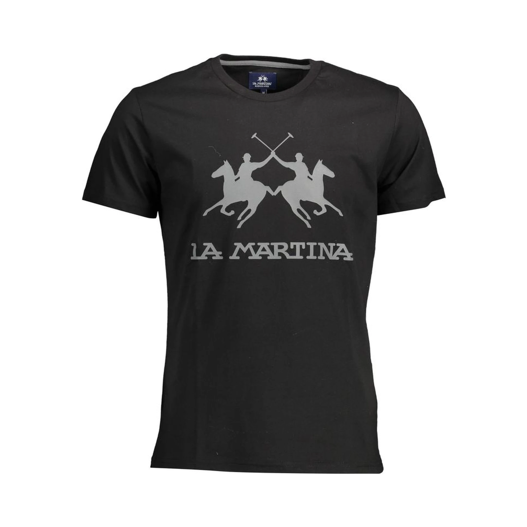 Black Cotton T-Shirt