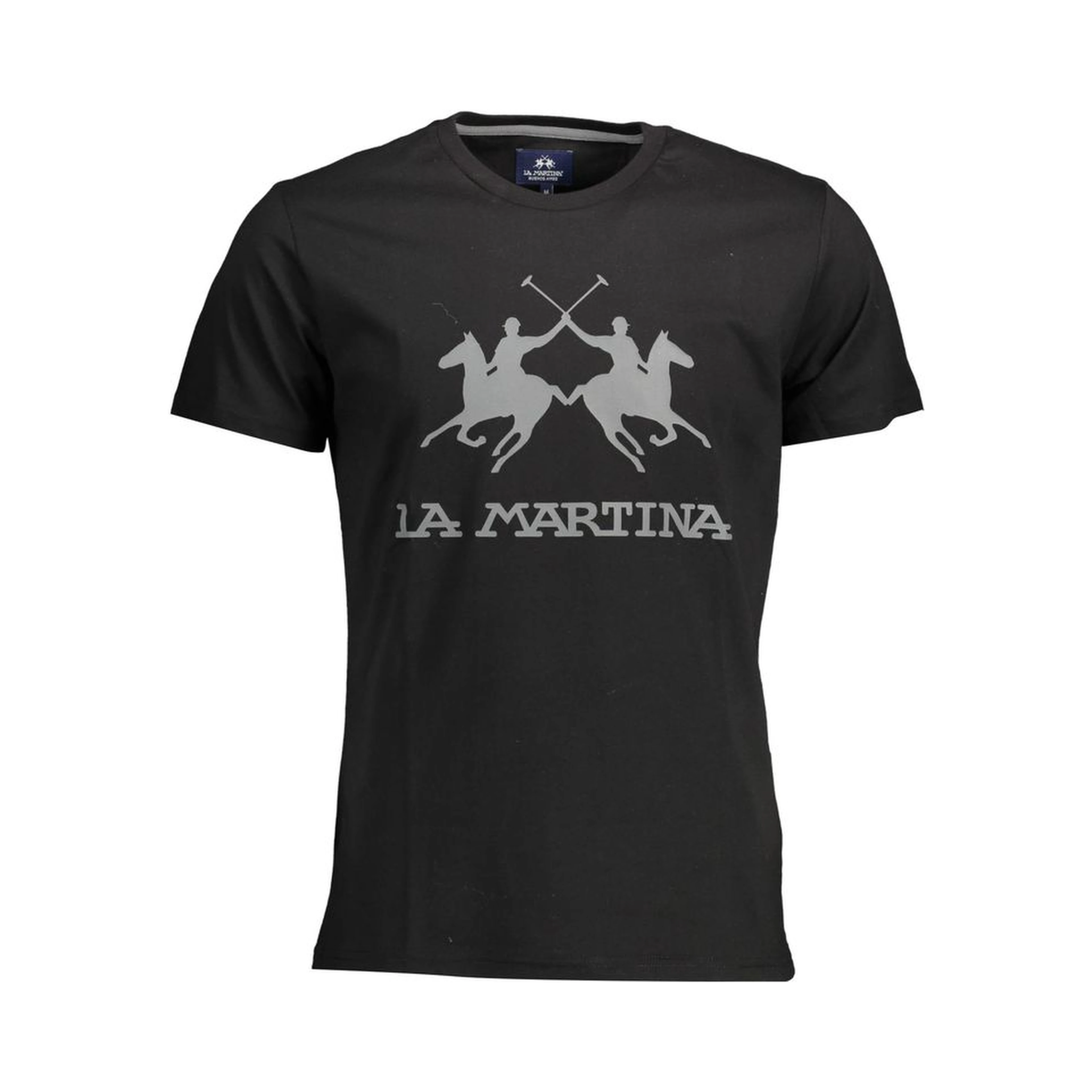 Black Cotton T-Shirt