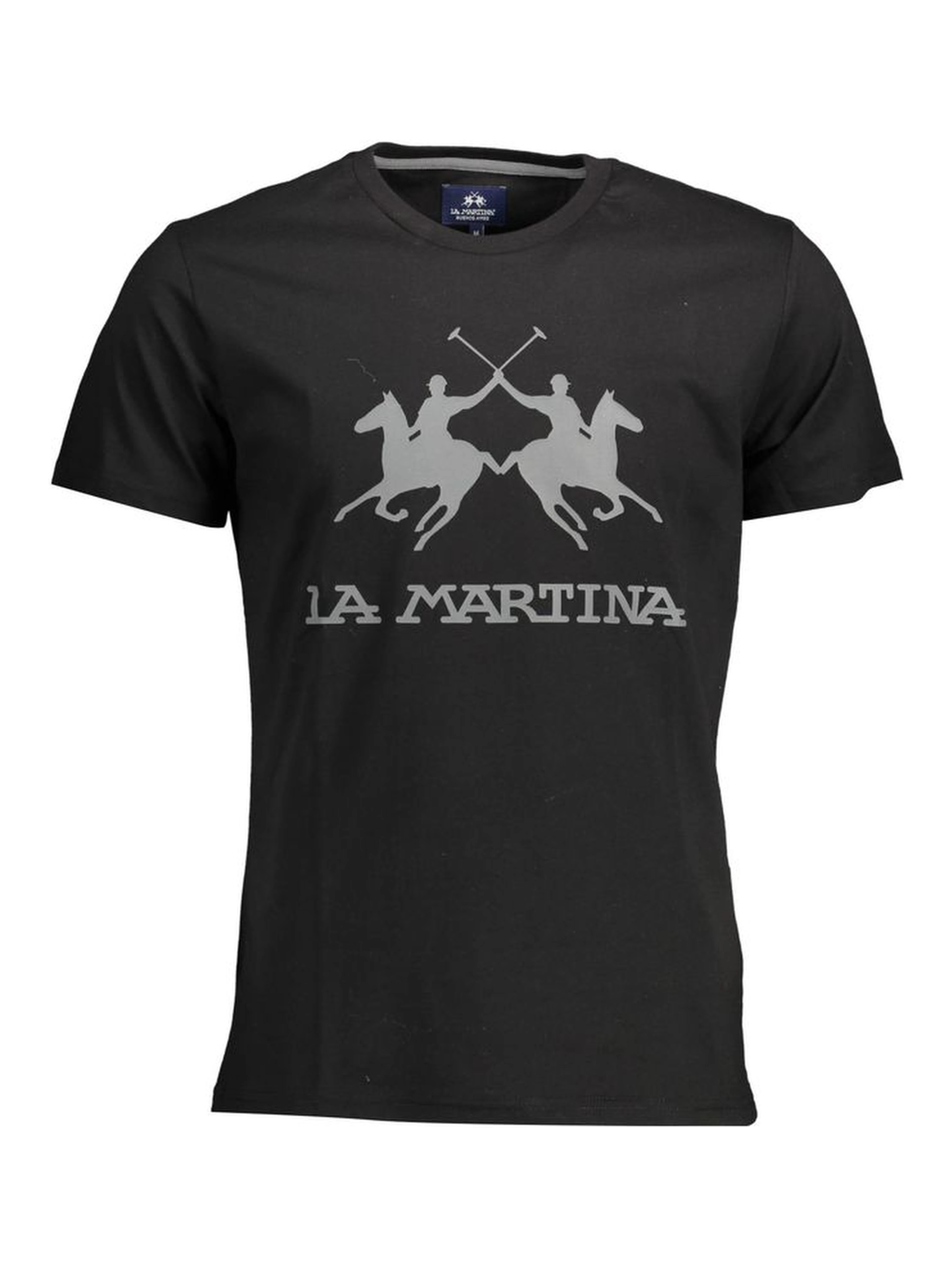 Black Cotton T-Shirt