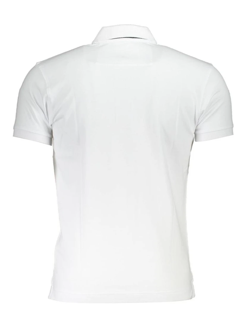 White Cotton Polo Shirt