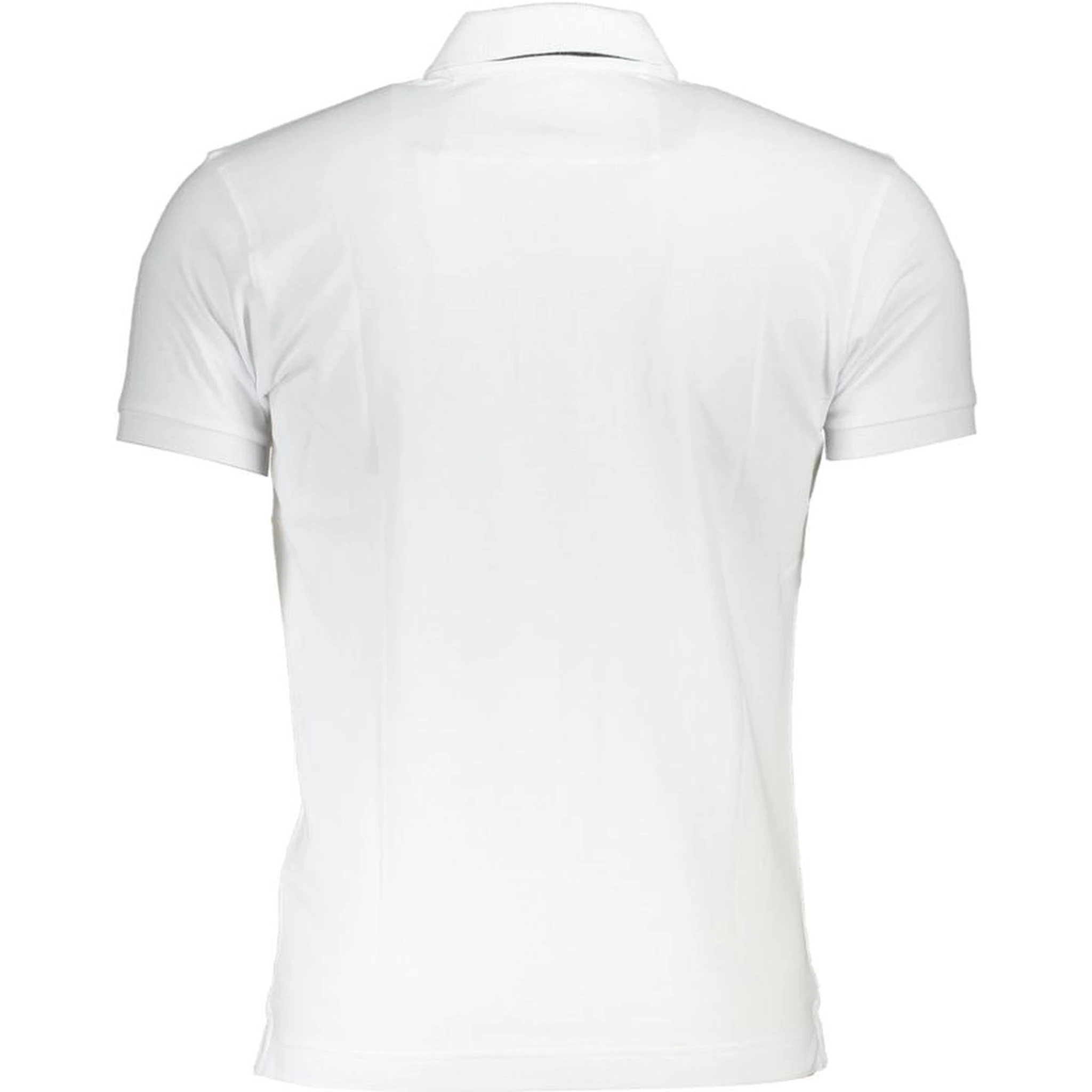 White Cotton Polo Shirt