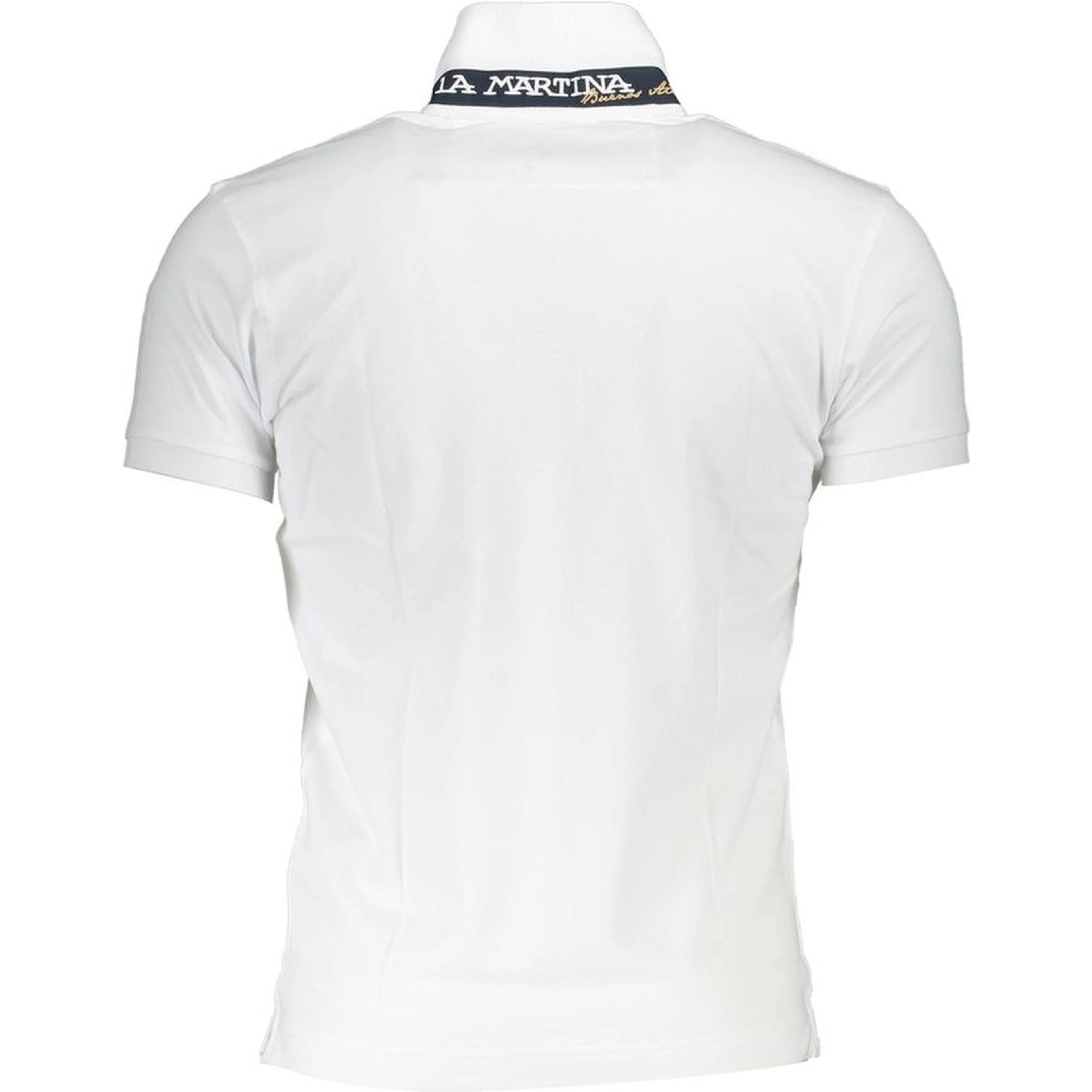 White Cotton Polo Shirt