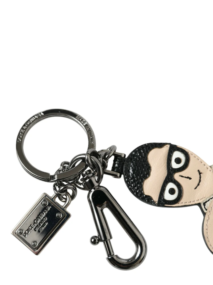 Leather Dominico Stefano #DGFAMILY Logo Badge Keychain alternative