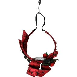 Red Cherry Sicily Embellished Women Hairband Diadem