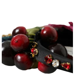 Red Watermelon Cherry Crystal Hairband Statement Diadem