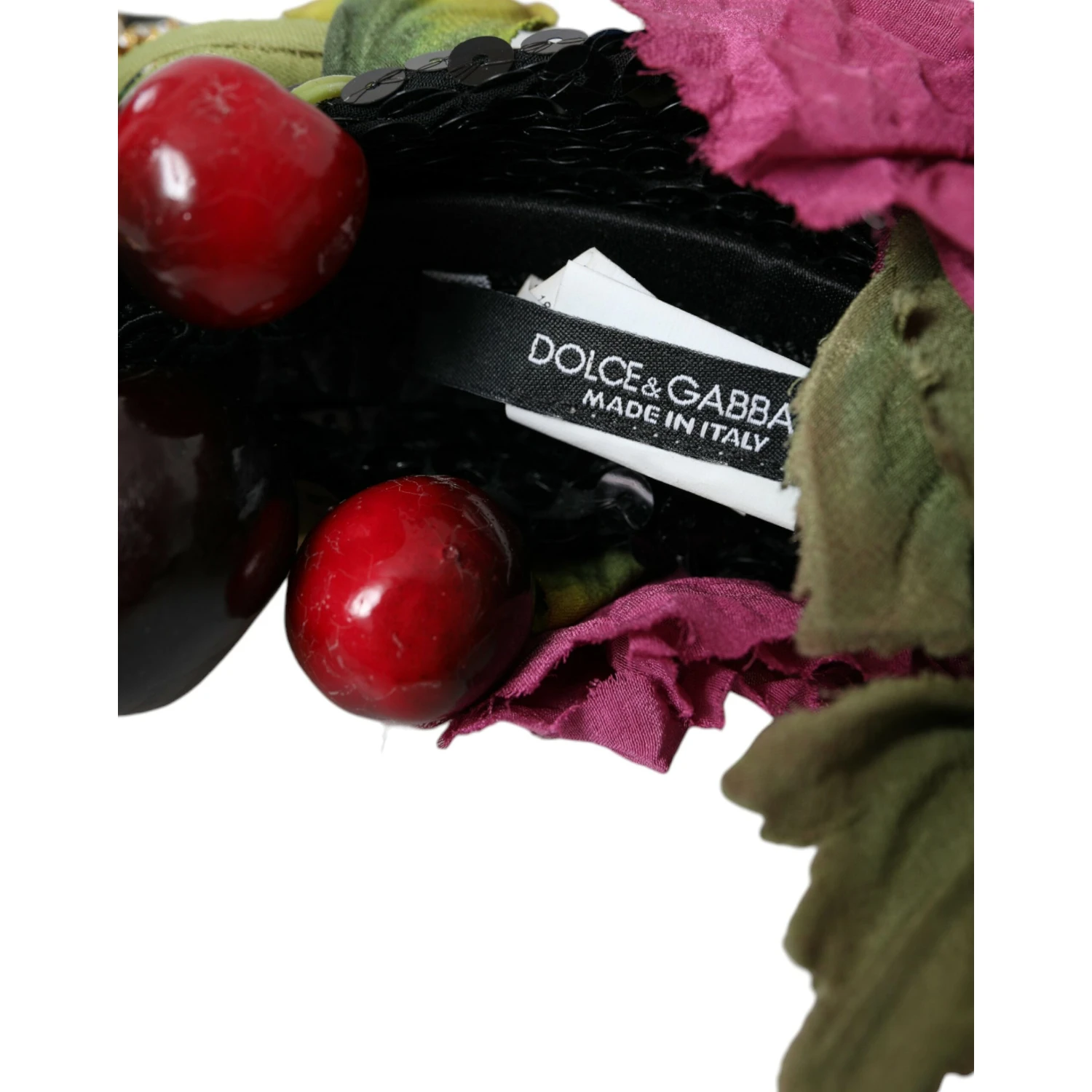 Red Watermelon Cherry Crystal Hairband Statement Diadem