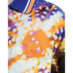 Multicolor Luminarie Print Cotton Casual Shirt