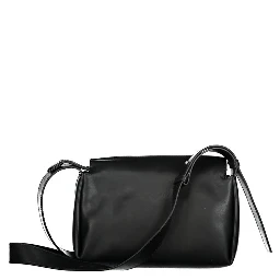 Black Polyester Handbag