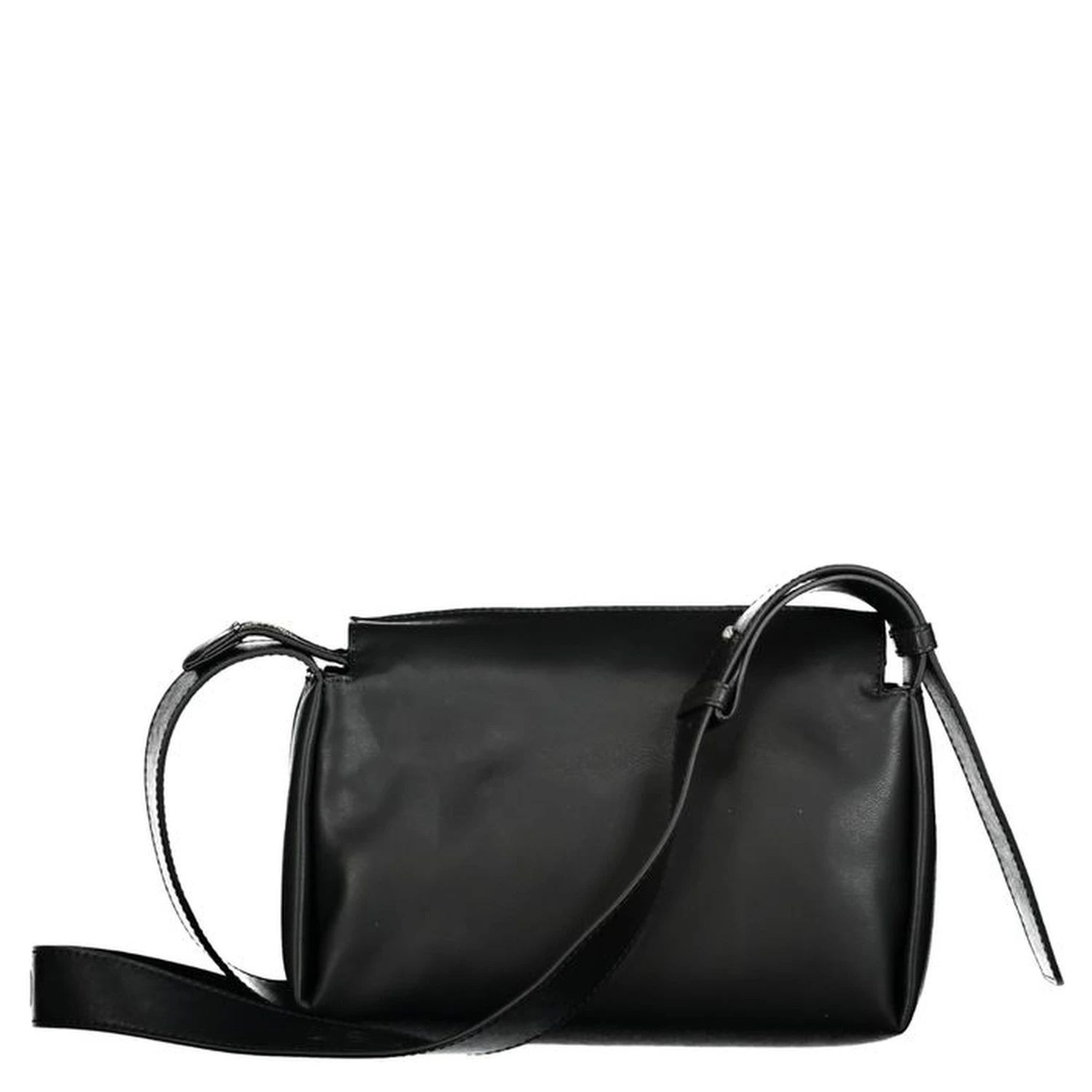 Black Polyester Handbag