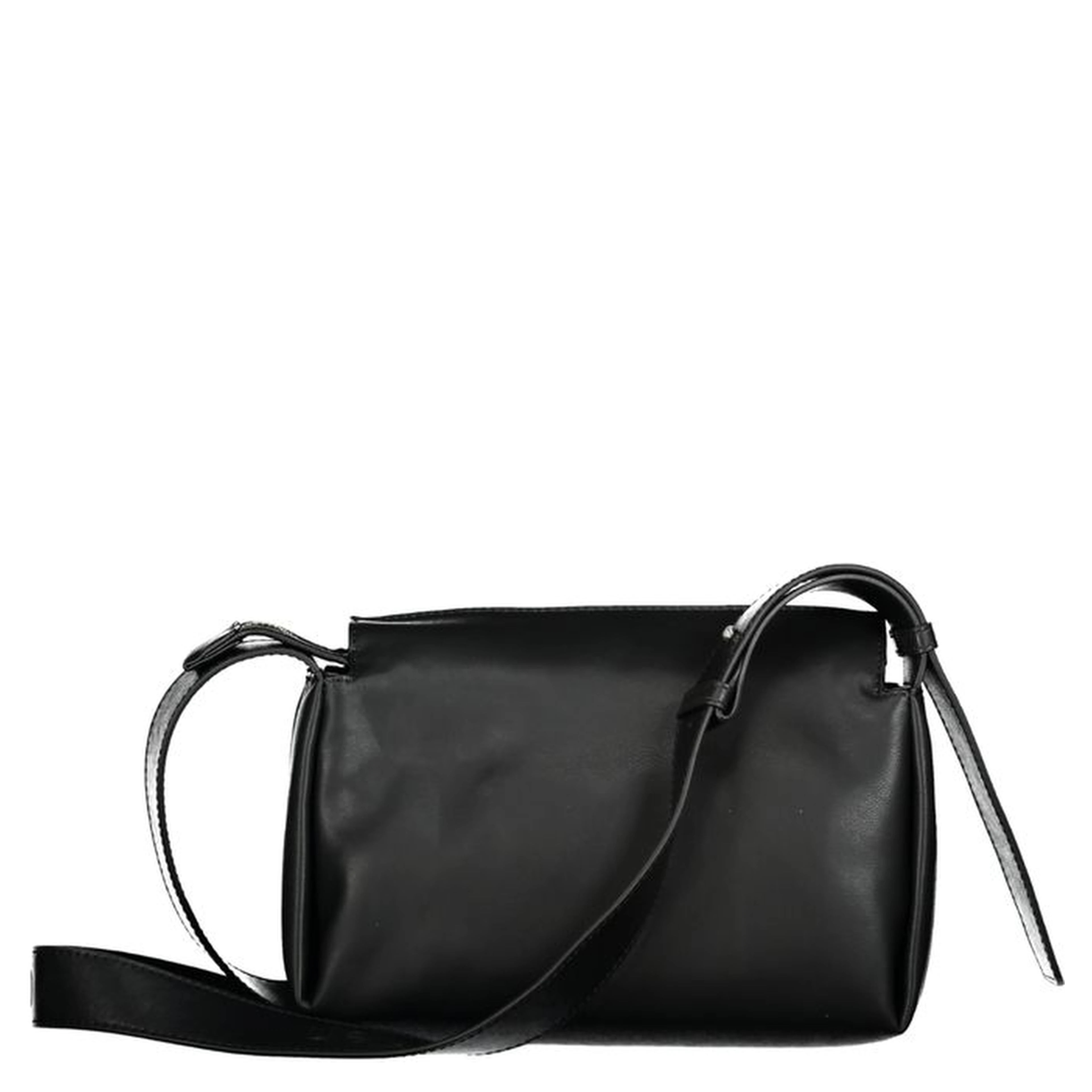 Black Polyester Handbag